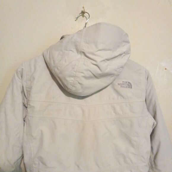 The North Face HyVent Insulated Parka-Small-Detachable Hood-Wind Resistant-Tan - Picture 9 of 14